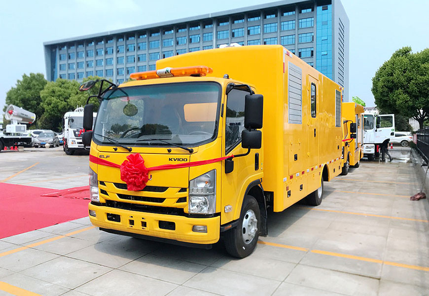 五十鈴電源車(chē)移動(dòng)式電源保障車(chē)