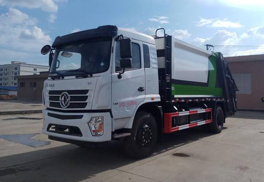 東風專底10方國六壓縮式垃圾車